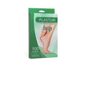 plasturi rotunzi de injectie, 100 buc/cutie